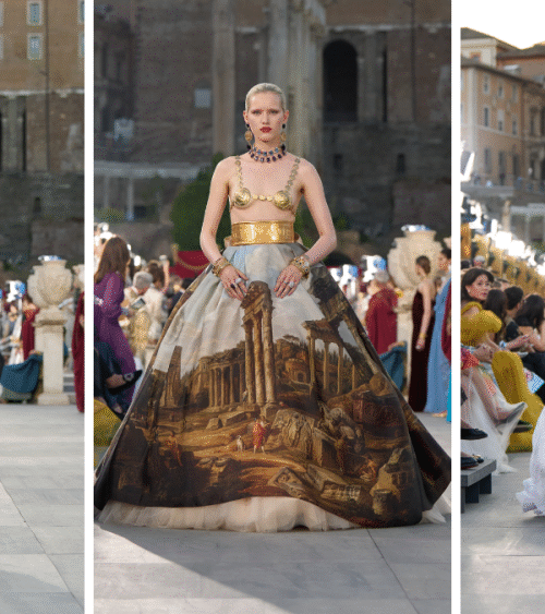 Dolce & Gabbana deslumbra en Roma con su desfile de Alta Moda en el Foro Romano